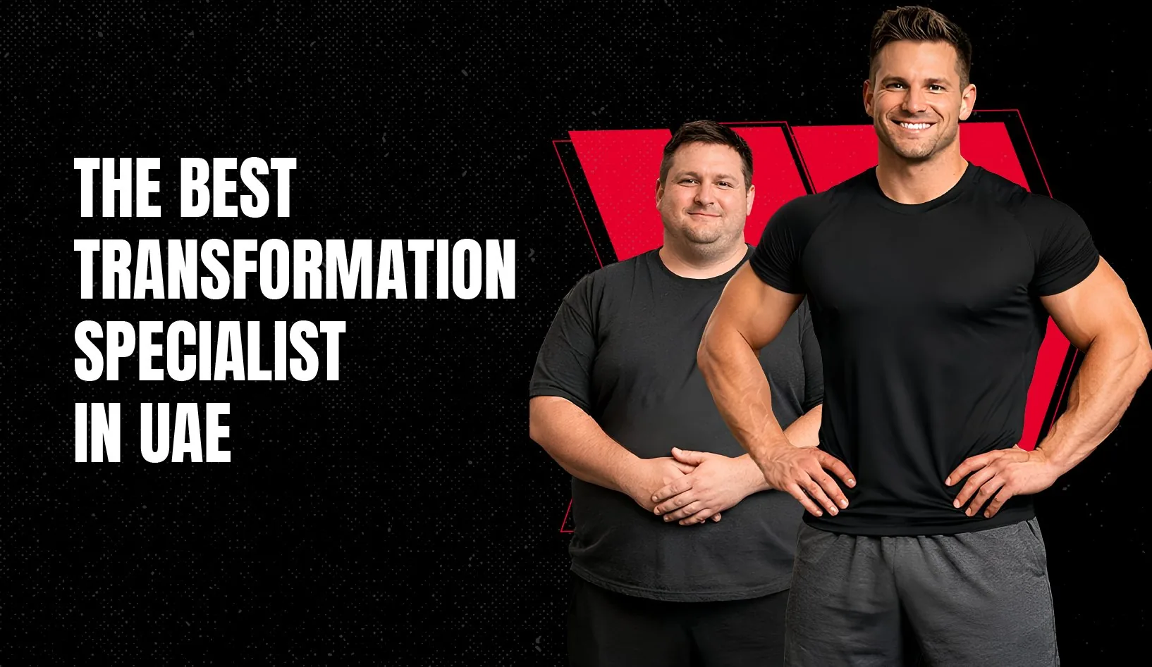 METROFITT certified personal trainers showcasing body transformation expertise for weight loss in DubaiExpert personal trainers at METROFITT help clients achieve sustainable weight loss across Dubai and Abu Dhabi locations
