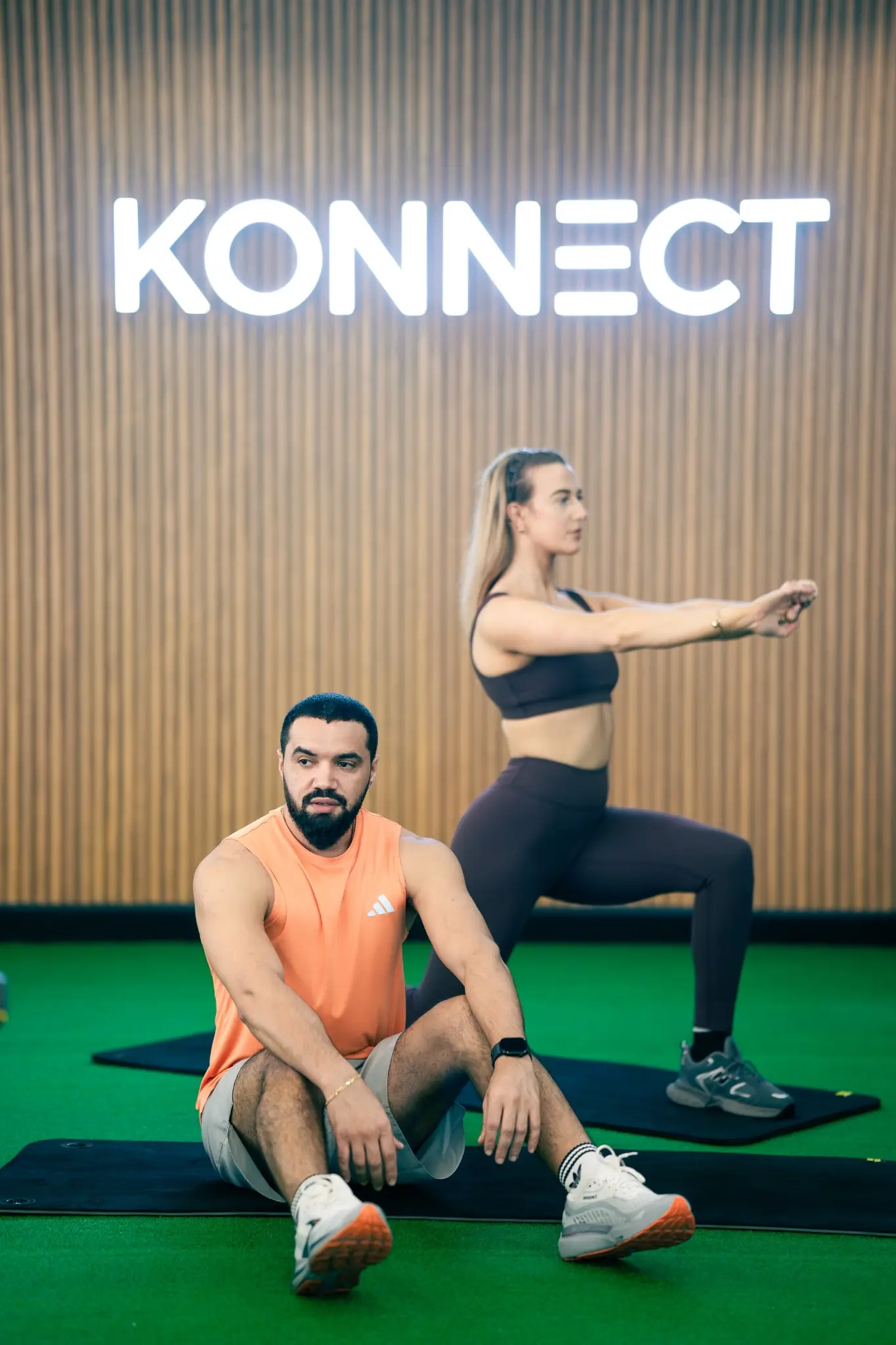 Posture mobility and recovery zone at KONNECT Jumeirah